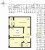 Планировка двухкомнатной квартиры площадью 55.78 кв. м в новостройке ЖК "Расцветай в Янино"