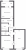 Планировка двухкомнатной квартиры площадью 64.79 кв. м в новостройке ЖК "Расцветай в Янино"