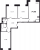 Планировка трехкомнатной квартиры площадью 74.9 кв. м в новостройке ЖК "Большая Охта"