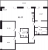 Планировка двухкомнатной квартиры площадью 91.27 кв. м в новостройке ЖК "Коллекционный дом 1919"