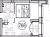Планировка однокомнатной квартиры площадью 37.66 кв. м в новостройке ЖК "Наука"