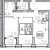 Планировка двухкомнатной квартиры площадью 64.38 кв. м в новостройке ЖК "Наука"