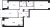 Планировка трехкомнатной квартиры площадью 93.36 кв. м в новостройке ЖК "Наука"