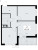 Планировка двухкомнатной квартиры площадью 48.1 кв. м в новостройке ЖК "А101 Лаголово"