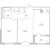 Планировка двухкомнатной квартиры площадью 58.05 кв. м в новостройке ЖК "Дубровский"