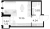 Планировка студии площадью 29.34 кв. м в новостройке ЖК "Glorax Парголово"