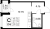Планировка студии площадью 29.02 кв. м в новостройке ЖК "Glorax Парголово"