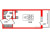 Планировка студии площадью 24.1 кв. м в новостройке ЖК "Сенат в Московском"