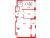 Планировка двухкомнатной квартиры площадью 70.09 кв. м в новостройке ЖК Amber Club
