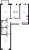 Планировка трехкомнатной квартиры площадью 72.41 кв. м в новостройке ЖК "Невская долина"