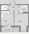 Планировка однокомнатной квартиры площадью 36.53 кв. м в новостройке ЖК "Дом на Евграфова"