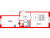 Планировка однокомнатной квартиры площадью 42.19 кв. м в новостройке ЖК "Сертолово парк"