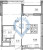 Планировка однокомнатной квартиры площадью 33.77 кв. м в новостройке ЖК "Титул в Московском"