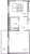 Планировка однокомнатной квартиры площадью 36.28 кв. м в новостройке ЖК "Титул в Московском"