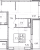 Планировка однокомнатной квартиры площадью 36.77 кв. м в новостройке ЖК "Титул в Московском"
