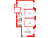 Планировка трехкомнатной квартиры площадью 69.8 кв. м в новостройке ЖК "Парусная 1"