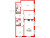 Планировка трехкомнатной квартиры площадью 84.8 кв. м в новостройке ЖК "Парусная 1"