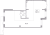 Планировка однокомнатной квартиры площадью 96.73 кв. м в новостройке ЖК "Рождественский квартал"
