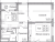 Планировка однокомнатной квартиры площадью 42.51 кв. м в новостройке ЖК "Квартал Заречье"