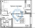 Планировка однокомнатной квартиры площадью 37.37 кв. м в новостройке ЖК "Квартал Заречье"