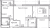 Планировка двухкомнатной квартиры площадью 58.3 кв. м в новостройке ЖК "Квартал Заречье"