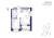 Планировка двухкомнатной площадью 38.03 кв. м в новостройке ЖК "Ranta Residence"