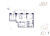 Планировка двухкомнатной квартиры площадью 64.14 кв. м в новостройке ЖК "Ранта Резиденс"