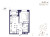 Планировка двухкомнатной площадью 36.83 кв. м в новостройке ЖК "Ranta Residence"