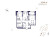 Планировка двухкомнатной квартиры площадью 63.68 кв. м в новостройке ЖК "Ранта Резиденс"