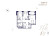 Планировка двухкомнатной квартиры площадью 63.85 кв. м в новостройке ЖК "Ранта Резиденс"