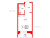 Планировка студии площадью 26.42 кв. м в новостройке ЖК "Ассамблея"