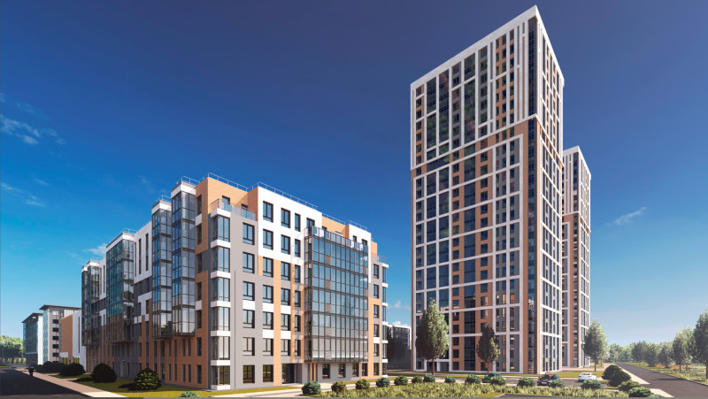 Квартиры в ЖК "Сезоны" в СПБ, Приморский район, метро Парнас