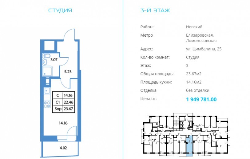 ЖК "Высота": 25-этажный дом на улице Цимбалина от компании, строившей олимпийские объекты в Сочи - Фото 40