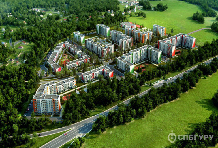 "Yolkki Village": крупный жилой комплекс с квартирами "под ключ" в маленькой деревне Скотное - Фото 1
