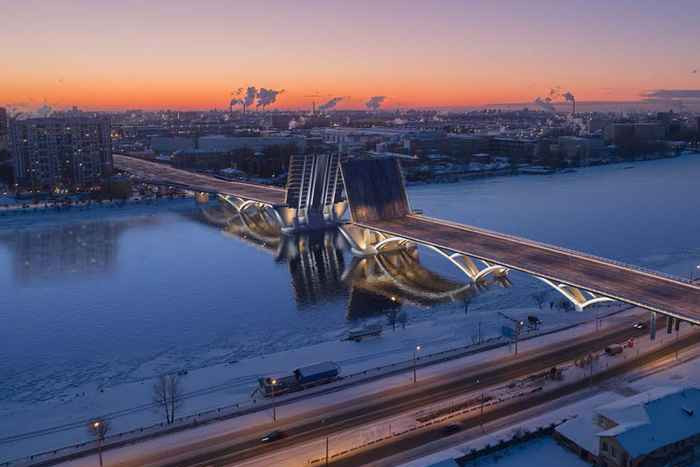 Большой Смоленский мост соединит десятки новостроек Невского района