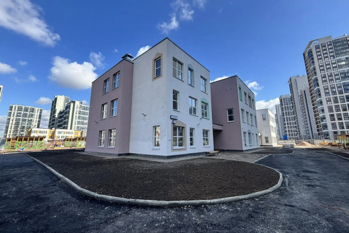 Еще один детсад готовится к открытию в ЖК "Чистое небо"