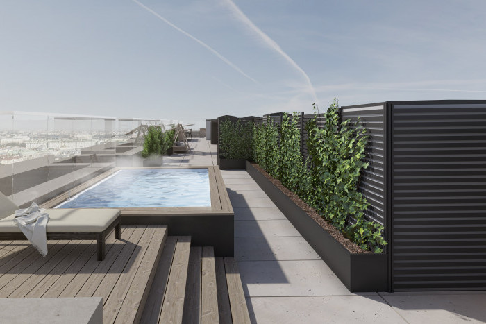 Euroinvest Development построит ЖК с джакузи и панорамным баром на крыше