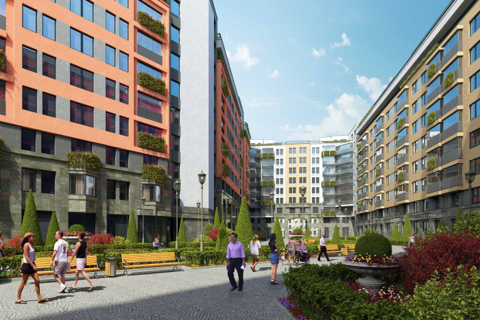 На рынок выведена новая секция жилого комплекса "Палацио"