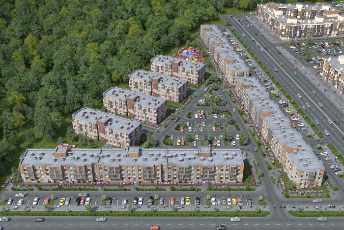 На рынок выведены новые дома четвертой очереди ЖК "Юнтолово"