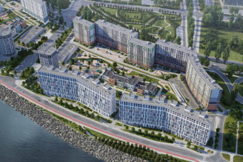 На торги выставлены коммерческие помещения в ЖК "Морская набережная"
