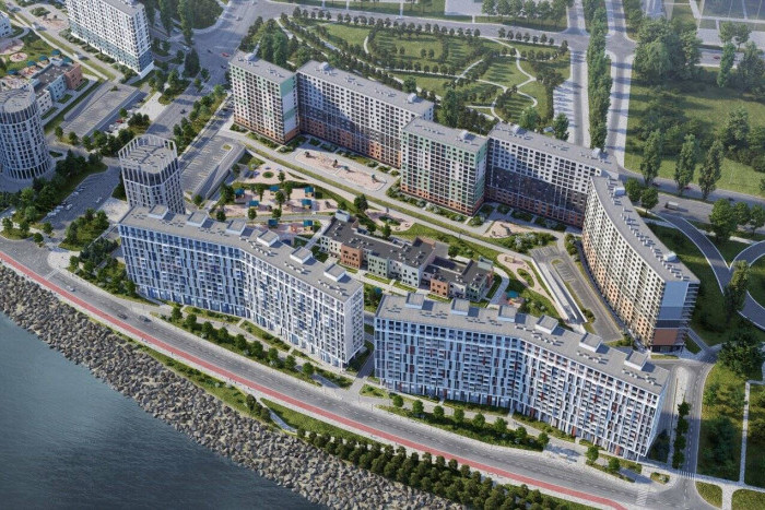 На торги выставлены коммерческие помещения в ЖК "Морская набережная"