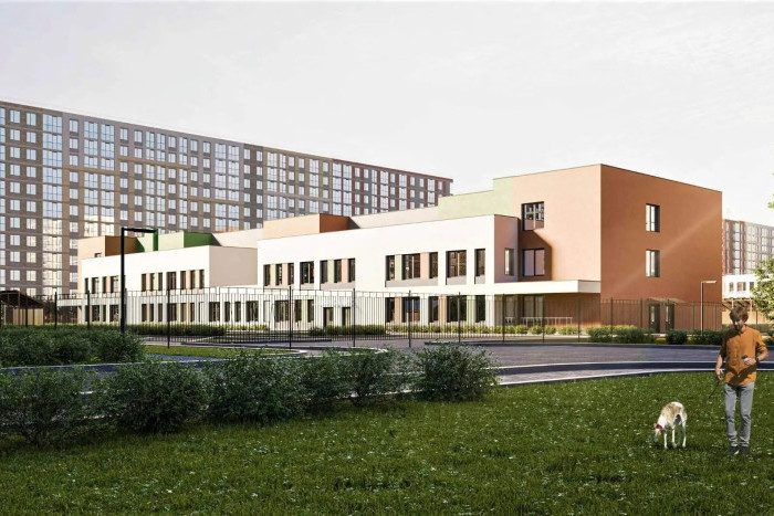 Началось строительство детсада с огородом в ЖК "Астра Континенталь"