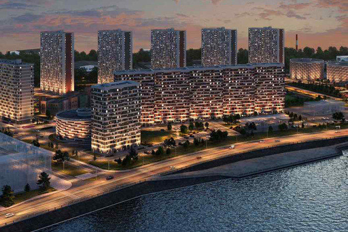 Начинается заселение корпуса №6 в ЖК "Октябрьская набережная"