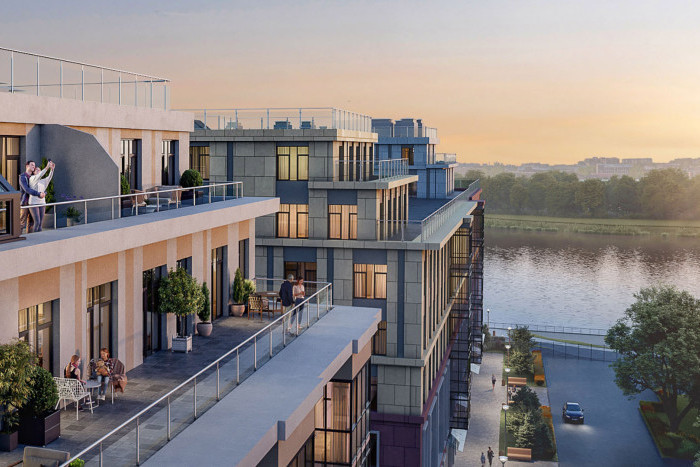 Начинается заселение новых корпусов комплекса Neva Residence