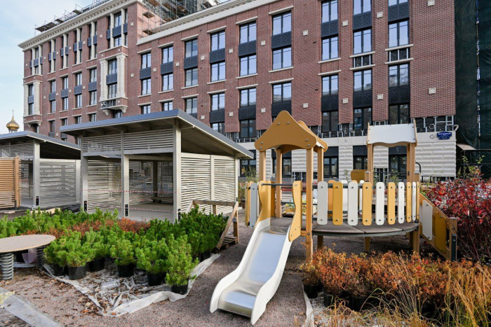 Сдан в эксплуатацию детский сад в ЖК "Миръ"