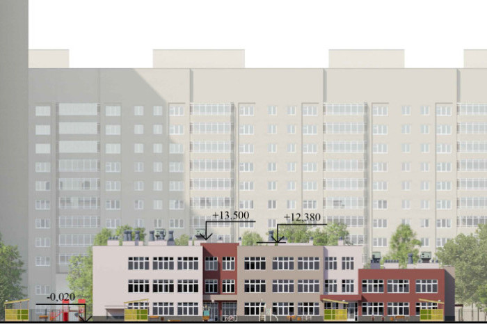 Строительство детского сада начинается на Морской набережной