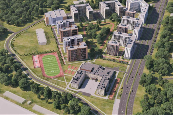 Строительство школы началось в ЖК "Бионика Заповедная"