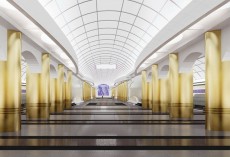 В ближайшие несколько лет новые станций метро возле аэропорта "Пулково" строиться не будут