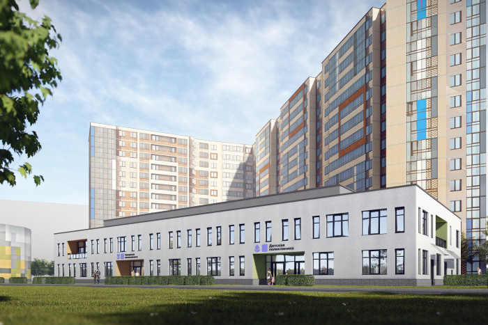 В эксплуатацию введена поликлиника в Московском районе