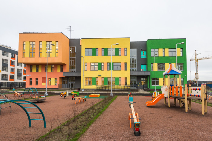 В голландском квартале "Янила" завершилось строительство детсада